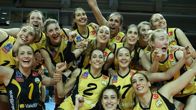 Filede şampiyon VakıfBank