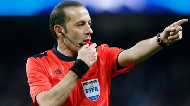 UEFA'dan Cüneyt Çakır'a dev maç!