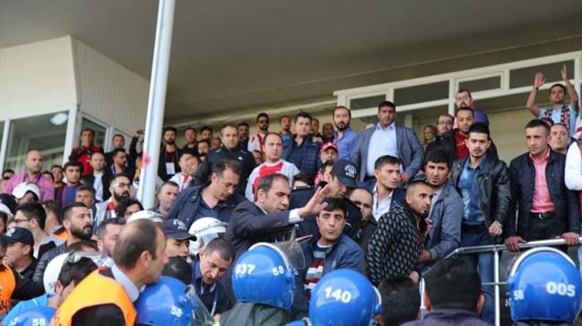 Sivas'ta maç sonu olay çıktı!