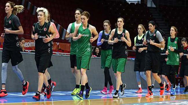 A Milli Kadın Basketbol Takımı hazırlıklarını sürdürdü