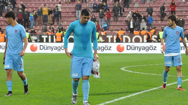 Trabzonspor mağlubiyet rekoru kırdı!