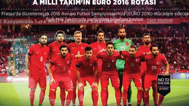 A Milli Takım'ın EURO 2016 rotası