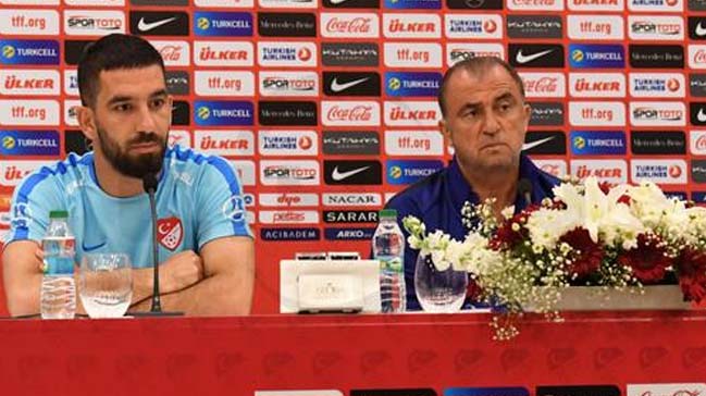 Terim ve Arda, İspanya maçı öncesi konuştu!
