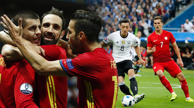 EURO 2016'da günün maçları