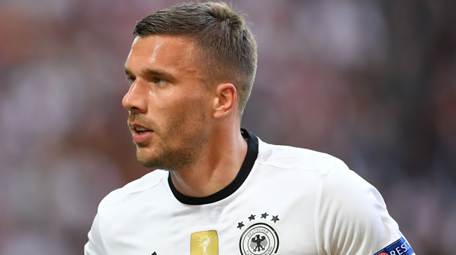 Lukas Podolski'den veda mesajı