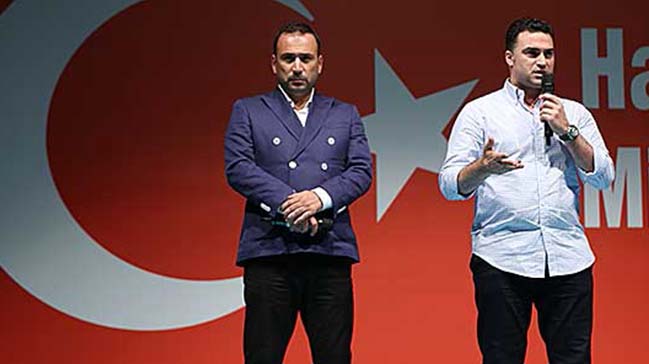 Hakan Ünsal Demokrasi nöbetinde