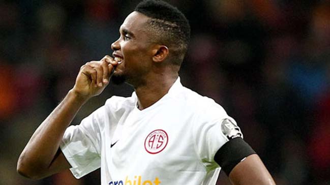 Eto'o'da son dakika gelişmesi