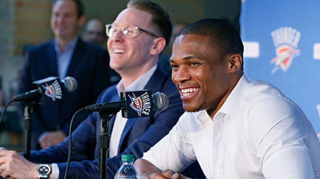Westbrook'tan 85 milyon dolarlık imza!