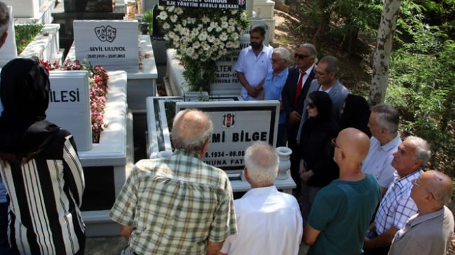 Beşiktaş efsanelerinden Nazmi Bilge anıldı