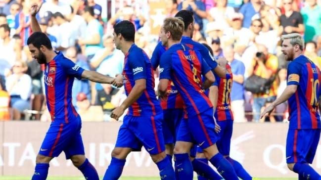 Arda Turan'lı Barcelona'dan gol şov!