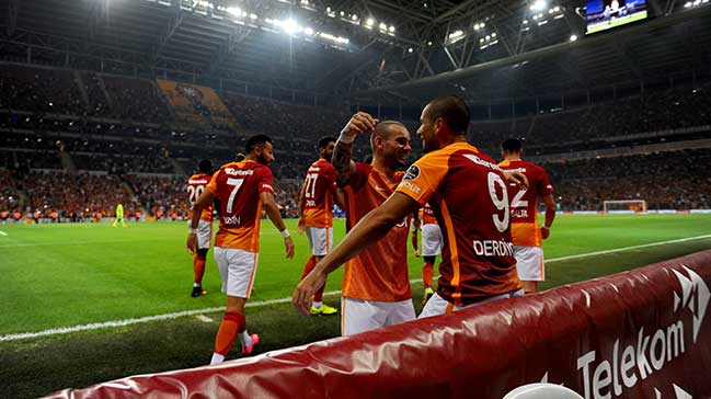Galatasaray evinde çok rahat!
