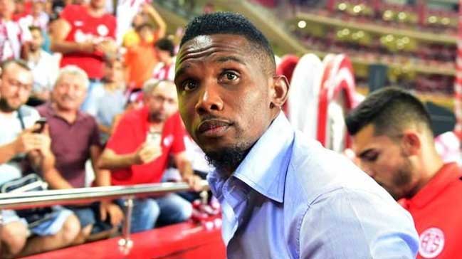 Antalyaspor'da Samuel Eto'o'ya büyük şok!