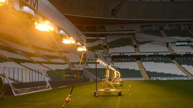 Timsah Arena’da solar sistem devreye girdi