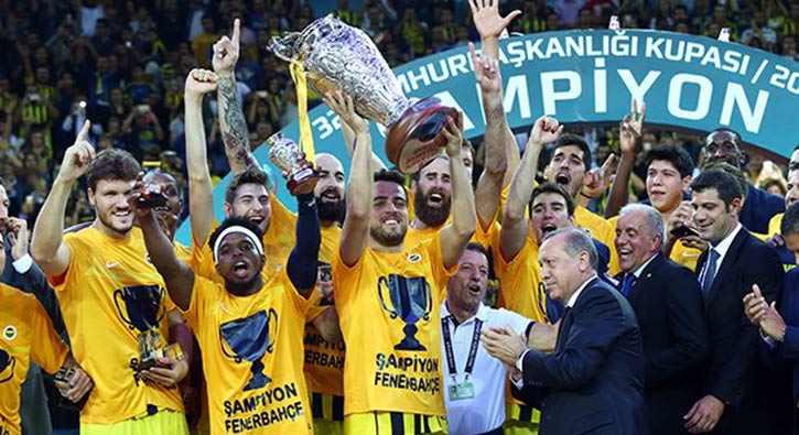 En büyük kupa Fenerbahçe'nin