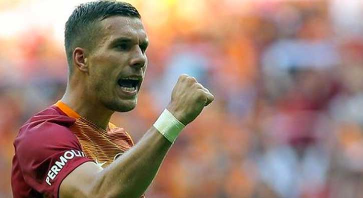 Podolski: İyi ki Galatasaray'a gelmişim
