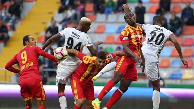 Beşiktaş Kayseri'de tek golle güldü!