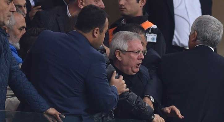 Tribünde Aziz Yıldırım'ı çıldırtan olay!