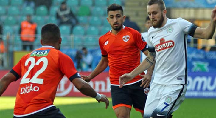 Rize'de gol fırtınası