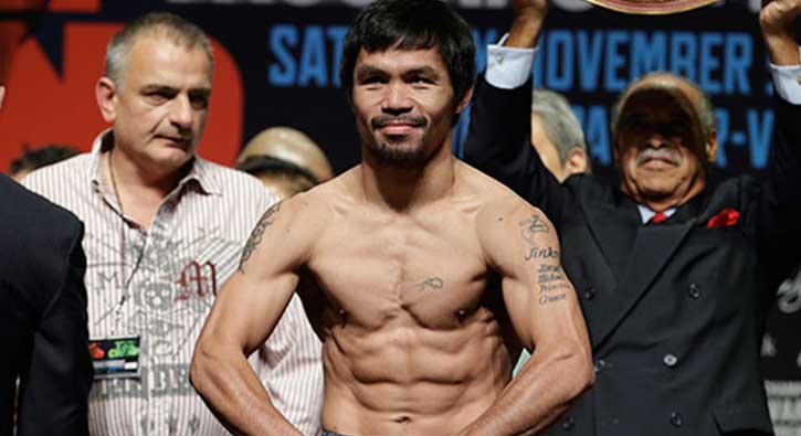 Pacquiao galibiyetle döndü