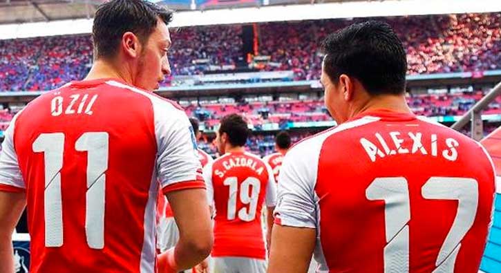Alexis'ten Mesut Özil'e övgü dolu sözler!