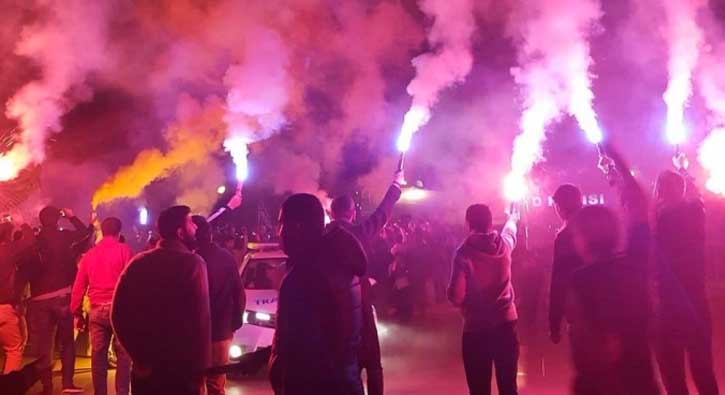 Beşiktaş'a Adana'da coşkulu karşılama