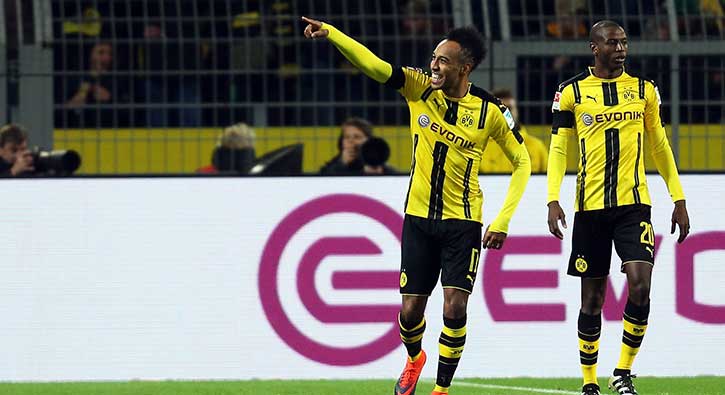 Dortmund, Bayern karşısında Aubameyang ile güldü