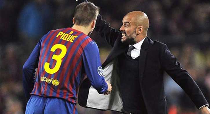 Katalan Futbol Federasyonu'ndan Pique ve Guardiola'ya ödül!