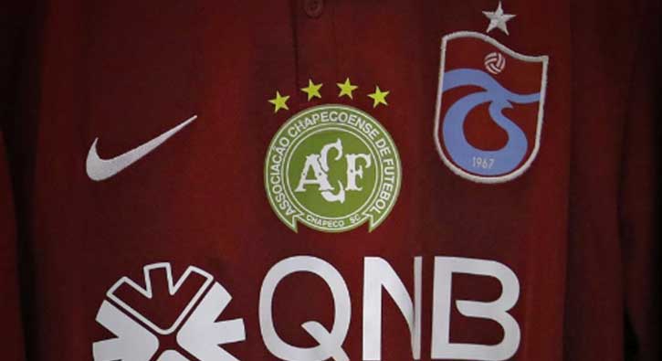 Trabzonspor'dan Chapecoense ve Aladağ mesajı