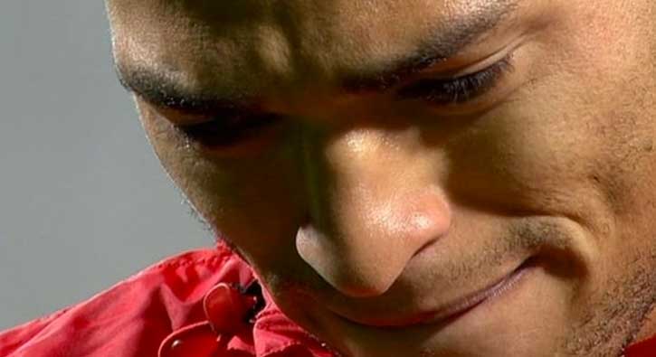 Titi maçtan sonra gözyaşlarını tutamadı