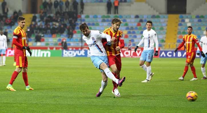 Trabzonspor Kayseri'de kazandı!