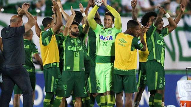 Kupa, Chapecoense'ye verilecek