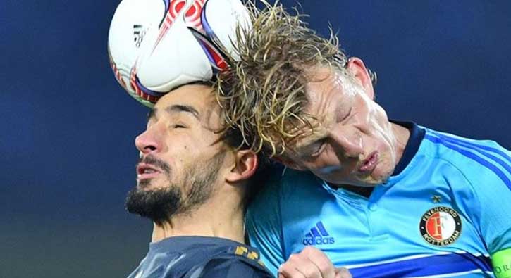 Dirk Kuyt'ın maç sonu zor anları