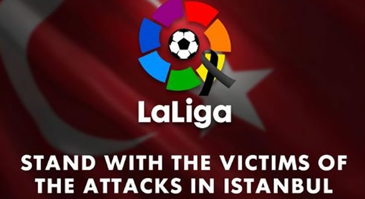 La Liga'da İstanbul için saygı duruşu yapılacak