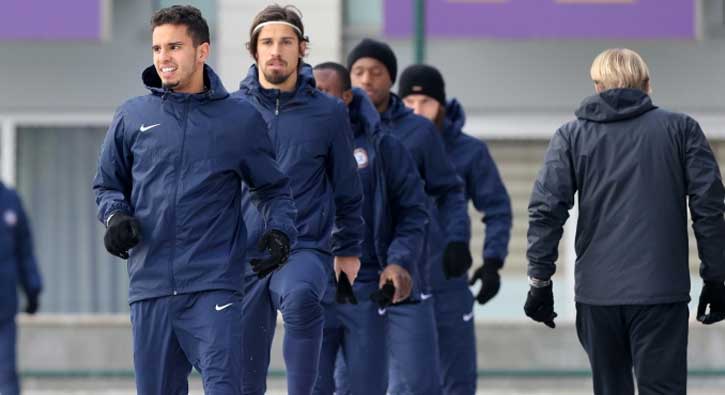 Osmanlıspor, Galatasaray maçı hazırlıklarını sürdürdü