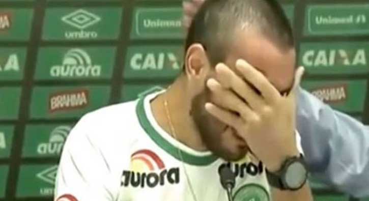 Basın toplantısında gözyaşlarını tutamadı