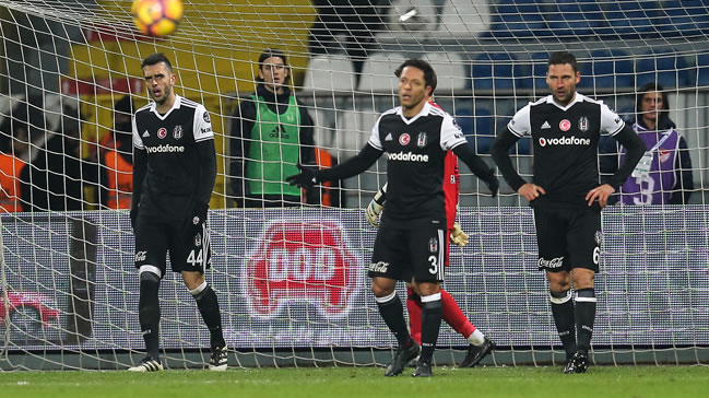 Beşiktaş'ın liderlik hasreti sürüyor