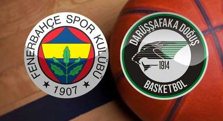 Fenerbahçe - Darüşşafaka maçında saha karıştı!
