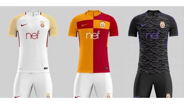 İşte Galatasaray'ın yeni formaları