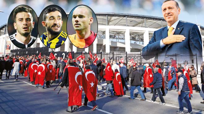 Yıldızlar şehitlerimiz için oynuyor