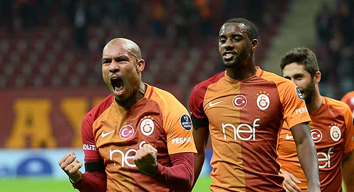 Galatasaray'dan Alanyaspor'a gol patlaması