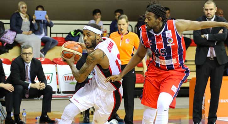 Gaziantep Basketbol'dan 24 sayı fark