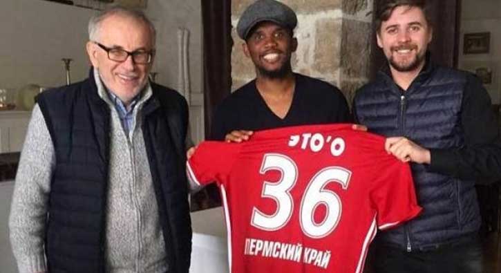 Fotoğraf olay olmuştu! Eto'o için resmi açıklama...