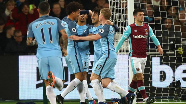 Manchester City, West Ham'ı farklı geçti