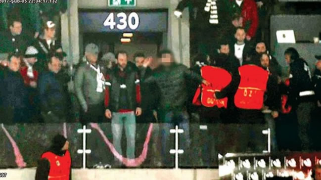 Hasan Çetinkaya'yı yaralayan şahsı Vodafone Arena yakaladı