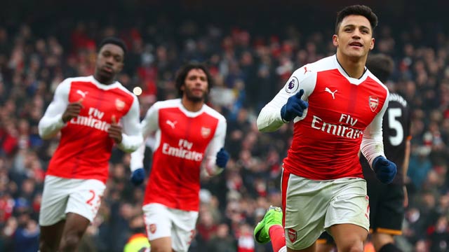 Alexis Sanchez Arsenal'i sırtladı!