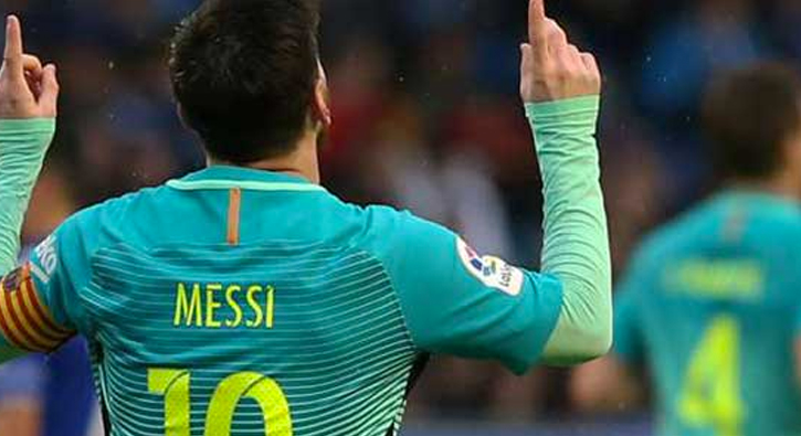 Messi'den dev bağış
