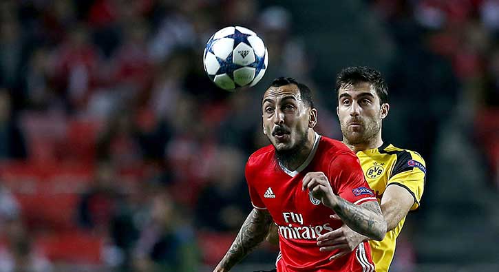 Benfica sahasında avantajı kaptı