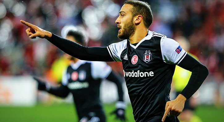 UEFA'da haftanın oyuncusu Cenk Tosun!