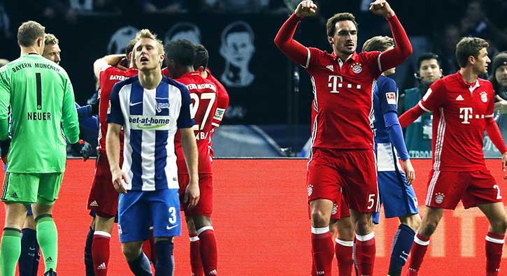 Bayern Münih 90+6'da puanı kurtardı