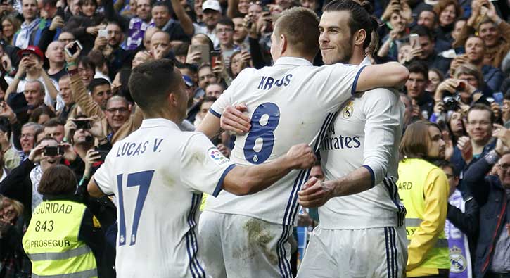 Real Madrid, Espanyol'u 2 golle devirdi